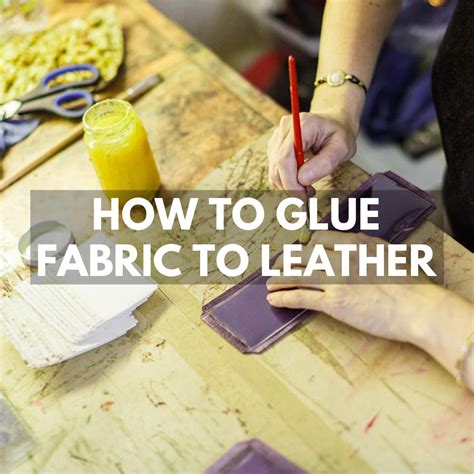 how to adhere fabric to metal|best glue for leather to metal.